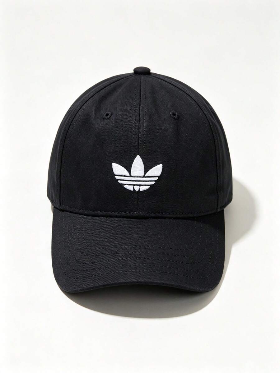 Adidas Unisex Baseball Cap AC 2026 Summer New Style Sun Visor Casual Duckbill Hat JC6023 - Black - View 1