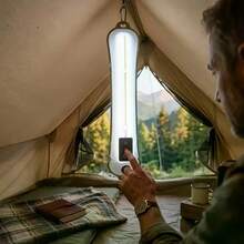 Luminária Inflável Recarregável para Acampamento Luz LED Portátil Camping - Bingo - luminaria inflavel - Visão 7