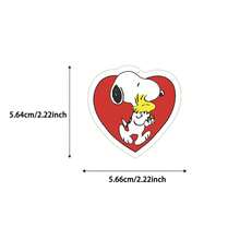 50pcs Snoopy Stickers, Cartoon Anime Snoopy, Charlie Brown, Lucy Van Pelt Pattern Stickers, Suitable For Luggage, Laptop, Notebook And Diary, PVC Waterproof - Multicolor - View 5