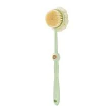 Double-Sided Back Brush, Soft And Hard Bristle Design - 15.6 Inch Long Handle Shower Brush, Non-Slip Grip, Suitable For Dry And Wet Use, Universal For Men, Women And Elderly, Cleans Hard-To-Reach Areas, Lymphatic Massage, Quick-Dry Hygienic Design - A - View 10