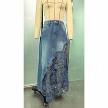 Women Denim Skirts - Blue - View 5