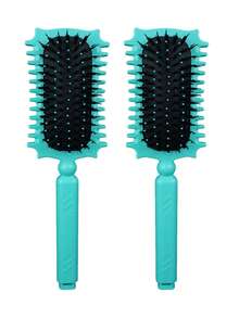 Hair brushes-EU+UK Curl Defining Brush, Curl Define Styling Brush With Cleaning Claws, Hair Brush For Combing And Shaping Men's And Women's Curls To Reduce Pulling, Curl Enhancing - Multicolor - View 18
