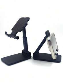 1pc Foldable Phone Stand, Adjustable Desktop Phone Holder, Portable Telescopic Tablet And Stand, Height And Angle Adjustable, Non-Slip Base, Essential Phone Accessory, Great Phone Stand, Perfect For Halloween And Christmas Gifts. - Multicolor - View 16