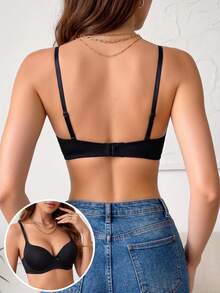 Women Bras & Bralettes - Black+Mauve+Pink+Blue-grey - View 6