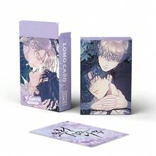 92pcs Popular Korean Manga Card Set, Including 60pcs Photo Cards And 32pcs Stickers, Essential Collection For Manga Lovers - Perfect For Collecting And Decorating, Also A Great Holiday Or Birthday Gift For Manga Fans - Multicolor - View 7
