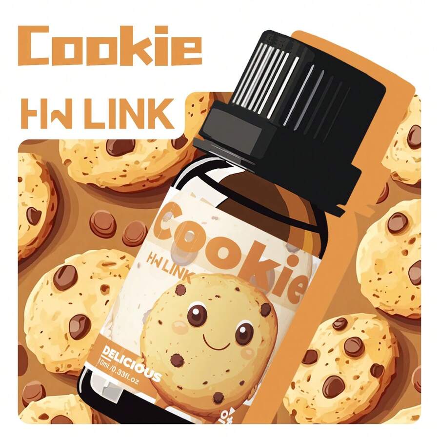 HWLINK Minyak Wangi Kue 10ml, Cocok untuk Diffuser/Pelembap Udara, Hadiah Liburan, Pembuatan Lilin, Aroma Lezat, Aromaterapi Mobil