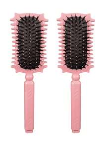 Hair brushes-EU+UK Curl Defining Brush, Curl Define Styling Brush With Cleaning Claws, Hair Brush For Combing And Shaping Men's And Women's Curls To Reduce Pulling, Curl Enhancing - Multicolor - View 19