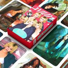 127Pcs KATSEYE <WILD> Album Lomo Cards Set K-Pop Girl Group Photocards HD Print Postcards Fans Collection Merch Gift Stickers Card Stickers ANNIMAL - Multicolor - View 2