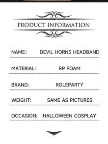 1 chiếc băng đô sừng quỷ nhiều màu mới cho lễ hội Halloween, phụ kiện tóc cosplay DIY, phụ kiện tóc có thể thay đổi kiểu dáng - Nhiều màu - Xem 10