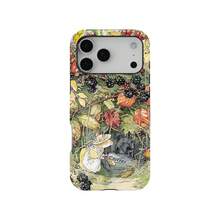 Vintage Botanical Illustration Artistic Cover Whimsical Forest Storybook Design Autumn Berries Leaves Phone Case Compatible With IPhone 17 16 15 14 Pro Max Plus 13 12 11 - Multicolor - View 5