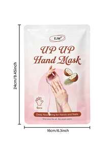 Moisturizing Hand Masks & Exfoliating Foot Mask Socks | For Dry Cracked Hands & Dry Cracked Feet | Formulated With Plant Extracts, Lightweight, Fast-Absorbing Formula | Self Care Gifts For Women - View 10