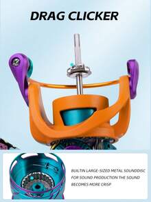 BILLINGS Spinning Reel,5.2:1 Gear Ratio Spinning Fishing Reel,8KG Max Drag,5+1BB,Metal Spindle,Carbon Rocker Left Right Interchanged ,For Freshwater Saltwater Fishing Reel - Multicolor - View 6