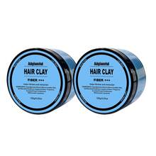 Adglamful Men's Styling Clay, Natural Fresh Scent Matte Hair Wax 120g, Suitable For Creating Voluminous, Dry Styling, Long-Lasting Hold, Lightweight And Non-Sticky, Creating Natural Texture Effect Matte Hair Wax - Mud - View 12