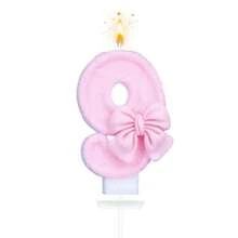 1 件亮片数字生日蜡烛，粉色蝴蝶结生日蜡烛蛋糕，闪亮数字蜡烛蛋糕装饰，适合女孩、女士、周年庆典，非常适合生日派对、周年派对、退休派对、婚礼派对，理想的礼物 - 粉色 - 查看 21