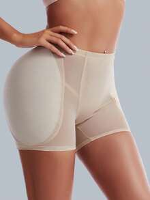 Quần lót nâng mông nữ tăng kích thước hông có đệm, quần định hình cơ thể sexy nâng mông, quần lót định hình hông đệm giả, quần lót nâng mông định hình cho nữ - Màu be - Xem 4