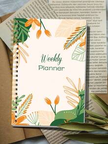 BUBU 1pc Weekly Planner Notebook, Undated Weekly Organizer With Weekly Goals, To-Do List & Monday-Sunday Planning Sections For Study, Work And Home, Back To School Supplies Office Desk Accessories - A5 - View 6