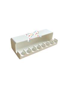 Desk Organizer Bowknot Desktop Storage Box, Light-Shielding Pen Holder | Anti-Drip, Stationery Organizer, Cosmetic Compartment Storage Rack, Desk Organizer Box, Suitable For Students, Girls, Office Workers, Perfect For Back To School, Birthday Gifts, Store Pens, Lipsticks, Small Items, Dorm, Bedroom, Office Desk, Multi-Color Sweet Style Plastic Compartment Storage Box - Multicolor - View 14