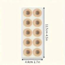 207pcs Set: 100 Round + 100 Square + 4 Nose Clips + 1 Extractor + 1 Random Color Storage Box + 1 Tweezers, Nose Expansion Stickers, No Expander Needed, Suitable For Sports Expansion Accessories, Outdoor Sports Nose Stickers - Apricot - View 7