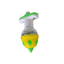 Pião Giroscópio Grande Brinquedo Infantil Brincadeira Criança Pronta - Multicolorido - Visão 6
