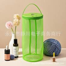 Mesh Yarn Storage Bag, DIY Crochet Knitting Tool Organizer Pouch, Portable Thread Yarn Holder Bag, Multi‑Purpose Net Storage Pouch For Clothing, Knitting Accessories Tote Bag For Home And Travel Use - Multicolor - View 16