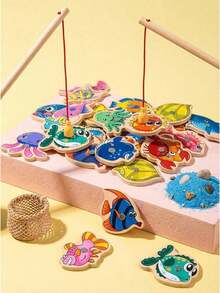 Kids Magnetic Sorting & Fishing Educational Toys - 15 Fish + 1 Fishing Rod - View 11