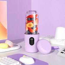 Digital Juicer Smart Home Edition, Quickly Extract Nutritious Fruit And Vegetable Juice, Can Blend Fruits, Vegetables And Cooked Food Chunks, One-Touch Operation With Auto-Stop, Great For Home Beverage Making - Multicolor - View 13