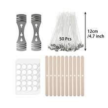 Glintmos DIY Candle Making Kit, Includes Stainless Steel Candle Making Pot, Candle Making Supplies, Candle Pouring Pot, Candle Wicks, Suitable For Scented Candle Making And Wax Craft - A - View 11