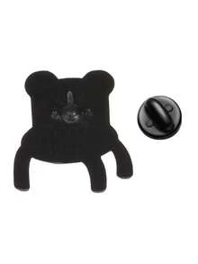 1 buah pin enamel kursi katak lucu, lencana kartun katak gemuk duduk di kursi katak, aksesori fashion untuk tas, hadiah untuk pecinta katak - MultiWarna - View 9