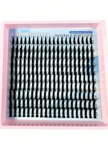 新款 200 片尖頭假睫毛簇，卡通風，10-18mm，動漫風，尖頭單簇睫毛，D 捲仙女睫毛簇，卡通風單簇睫毛 - 查看 2