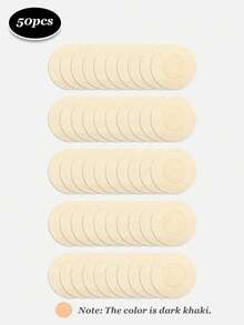 50pcs New Extra Large Invisible Non-Slip Lift-Up Breast Tape, Suitable For Large Breasts, Anti-Glare, Prevent Breast Sagging, Disposable Elastic Non-Woven Fabric Nipple Covers - / - View 8