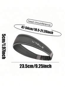 1/2件 WRELS 女款與中性輕量透氣彈性夏季運動髮帶，超薄款，適合頭圍 47-54cm - 彩色 - 查看 13
