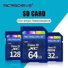 Kartu Memori SD Microdrive 16GB 32GB 64GB 128GB Kelas 10 U1U3 SDHC SDXC Kecepatan Baca Hingga 30-50MB/S Kecepatan Tulis 10-20MB/S Kartu Penyimpanan Flash untuk Kamera Laptop Komputer - View 2