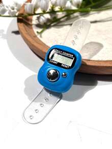 Mini Electronic Finger Counter/Ring-Style Manual Tally Counter, Manual Press People Counting Device, Random Color Tasbih, Compact And Cute, Easy To Use, Simple Operation, Suitable For Knitting Counting, Prayer Counting, Etc. - Multicolor - View 16