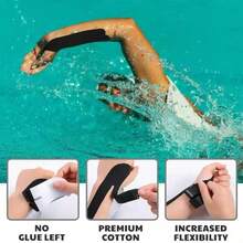 1pc Pre-Cut Wrist Bands - Elastic Sports Support Suitable For Baseball, Bowling And Tendon - Carpal Tunnel Syndrome And Healing Tape - Multicolor - View 7