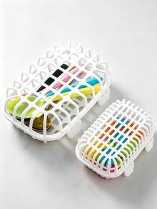 Dishwasher Cutlery Basket Kitchen Gadget Cleaning Drain Box Blue Rinse And Drain Basket For Easy Cleaning Of Various Small Tableware Kitchen Accessories - Multicolor - View 1