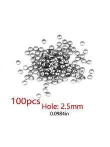 100個 304不鏽鋼 1.5mm鍍金圓管壓珠 DIY珠寶吊墜製作用 - 串珠 - 查看 13