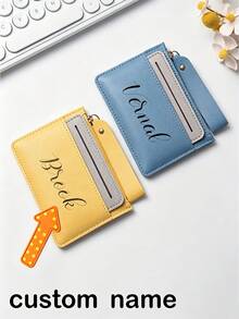 Custom-Made Detachable Dual-Purpose Wallet/Cardholder For Women, A Multifunctional Small Wallet And Coin Purse - Multicolor - View 8