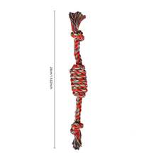 Extra Thick Dog Rope Toy For Large Breeds And Heavy Chewers , Durable, Sturdy Teeth Cleaning Toy For Tug-Of-War And Heavy Chewing. Suitable For All Dog Sizes, Including Puppies And Adult Dogs. Dog Rope Toy With Sturdy Construction And Reinforced Design, Perfect For Active Dogs. Dog Toys - Multicolor - View 2