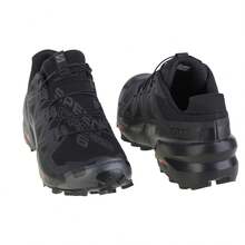 Salomon Speedcross 6 Wide - Running Shoes - Black - View 5