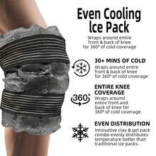 1PC Knee Pad, Self-Priming Hot And Cold Compress Knee Pad, Knee Hot And Cold Pad, Suitable For Home, Office, And Travel Use - View 2
