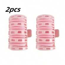 2pcs/Set Air Pressure Hair Curler Women's Curling Iron Fluffy Hair Clip Wavy Curl Front Bang Roller Root Volumizer Hairstyling Tool - Multicolor - View 13