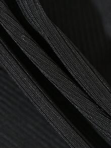 Teowryxou 12 Women's Plus Size Underwear Multicolor Ribbed Milk Silk Skin-Friendly Bow Comfortable Loose Sports Triangle Panties - Black - View 6