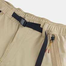 Timberland Celana Jogger Kargo Pria Kasual Olahraga Luar Ruangan, Cepat Kering, Perlindungan Matahari UPF50, Potongan Longgar - Khaki - View 8