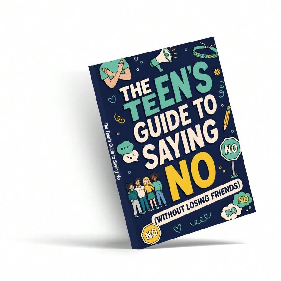 The Teen's Guide To Saying No Without Losing Friends: An Essential Resource For Developing Independence, Strengthening Self-Worth, Overcoming Refusal Anxiety, And Cultivating Genuine Connections Based On Mutual Respect And Clear Communication - The Teen's Guide to Saying No - View 1