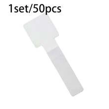 50pcs/Set Self Adhesive Heavy Duty Cable Ties, Multi Functional Hook And Loop Fastener Cable Ties, Reusable Cable Organizers For Easy Management Of Computer Data Cables Ropes, Essential For Desktop Cable Management. Suitable For Various Ropes - New Model - View 10