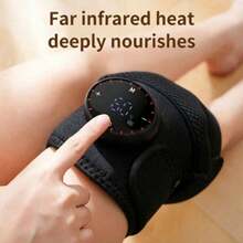 AXH [Mother's Day, Father's Day Gift]Knee Heating Massager, Relaxing Massage, With Heating Pad, Suitable For All Ages, Black - Black - View 3