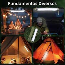 Luminária Inflável Recarregável para Acampamento Luz LED Portátil Camping - Bingo - luminaria inflavel - Visão 8