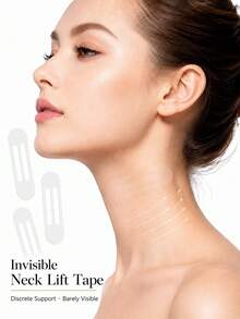 10/5/1pc Invisible Neck Care Patch, Breathable Neck Care Patch, Suitable For Neck Care, Elastic Neck Skin Improvement Patch. Unisex. - Multicolor - View 7