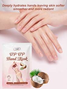 Moisturizing Hand Masks & Exfoliating Foot Mask Socks | For Dry Cracked Hands & Dry Cracked Feet | Formulated With Plant Extracts, Lightweight, Fast-Absorbing Formula | Self Care Gifts For Women - View 4