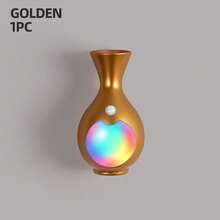 Realistic Floral Decorative Wall Lamp LED Magnetic Induction Wall Light Vase Decoration Lamp Rechargeable 800mAh Battery RGB Dimmable Suitable For Vase, Desk, Home Decor, Christmas, Wedding, Party, Fashion Home Decor - Multicolor - View 18